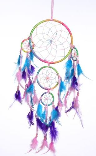 6.5" Dream Catcher with 4 Circles
