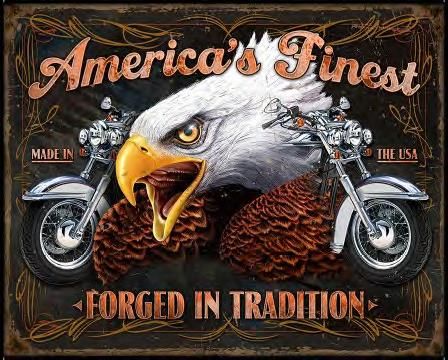 12 x 15 Metal Sign "America's Finest"