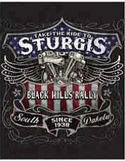 12 x 15 Metal Sign "Take a Ride to Sturgis"