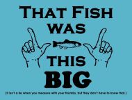 8x12 Metal Sign "Fish Was Big"