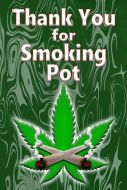 8x12 Metal Sign: Smoking Pot