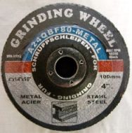 4" x 1/4" Metal Grinding Wheel