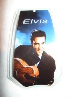 Elvis Blue Touch Lamp Glass