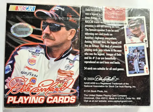 NASCAR #3/Earnhardt (Picture) Playing Cards