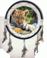 6.5" Mandala Tiger (6 Assorted)