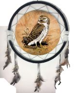 24" Dream Catcher Mandala Single Owl A