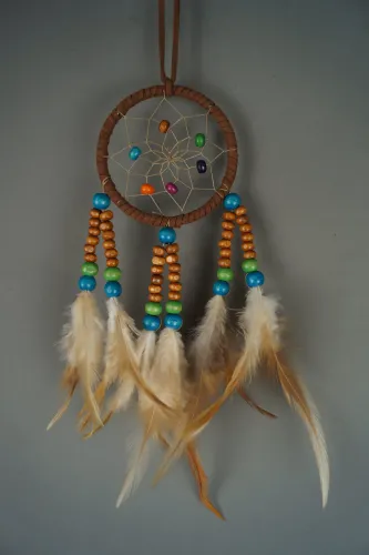 2.3" Brown Dream Catcher