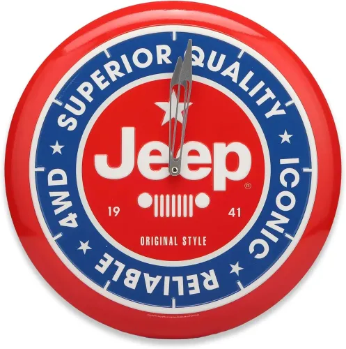 15" Jeep Clock (Metal)