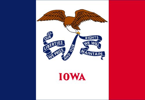 3x5 Flag State of Iowa