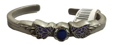 Butterfly Pewter Cuff Bracelet