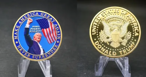 Trump Coin (Fist-Not Real Money)