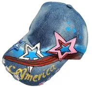Stars Painted Baseball Cap