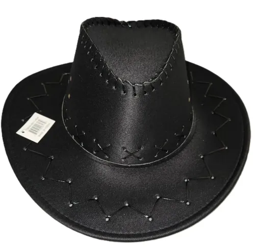 Black Adult Cowboy Hat