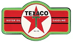 Rope LED Light Up Marquee "Texaco Red"