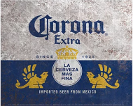 12x15 Metal Sign "Corona"
