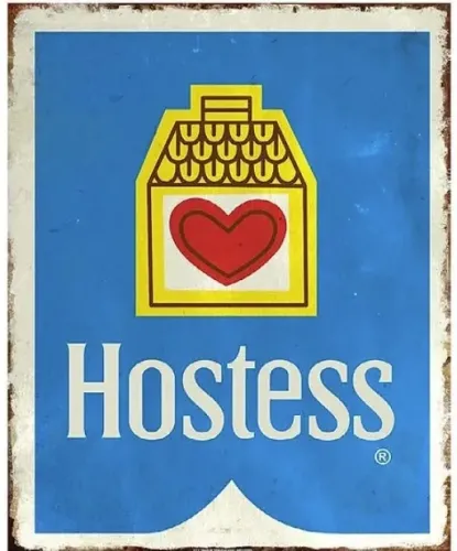 12x15 Metal Sign: Hostess