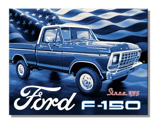 8.25"x10.75" Ford F150 (Made in USA)