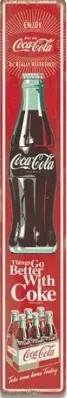 36"x6" Better with Coke Street Sign