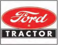 12x15 Metal Sign "Ford Tractor"