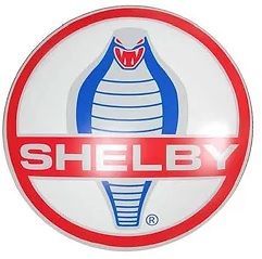 15" Dome Sign "Shelby Cobra"