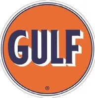 15" Dome Sign: Gulf