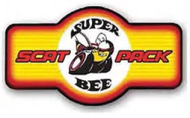 LED Light Up Sign "Super Bee Marque"