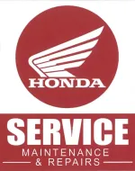 12"x15" Metal Sign: Honda Service