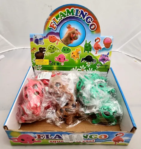 Dinosaur Squishy Squeeze Toy-Dozen