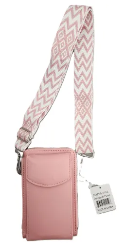 Crossbody Purse-Pink