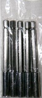 5 pc 4" Magnetic Nut Drivers