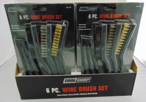 6 Piece Wire Brush Set